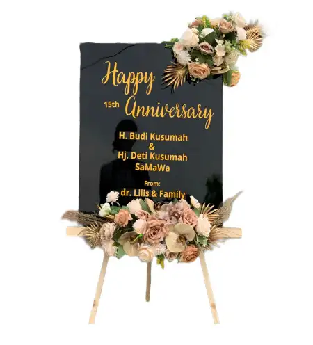 Papan Bunga Akrilik Long Bagun Ilir